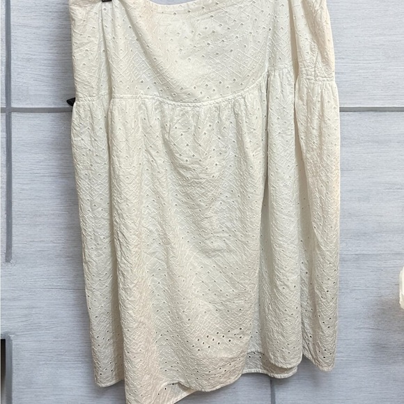 Old Navy White A-Line Midi Skirt for Cocktail Events - Picture 1 of 5